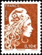 timbre N° 5250, Marianne l'engagée