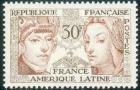 timbre N° 1060, Amitié France - Amérique latine
