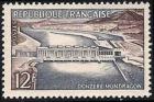 timbre N° 1078, Barrage de Donzère Mondragon