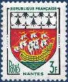 timbre N° 1185, Armoiries de Nantes