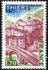 timbre N° 1904, Thiers (Puy de Dôme) capitale française de la coutellerie