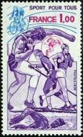timbre N° 2020, Sport pour tous