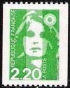 timbre N° 2718, Marianne du bicentenaire