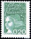 timbre N° 3087, Marianne du 14 Juillet, Liberté, égalité, fraternité
