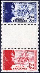 timbre N° 566a, Légion tricolore