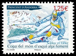  Coupe du monde de ski féminin à Grandvalira sur le domaine de Soldeu El Tarter 