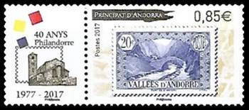  Andorre 40 ans de Philandorre 1977-2017 