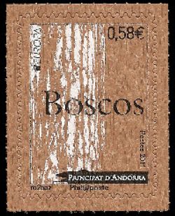 timbre Andorre N° 707 légende : Europa