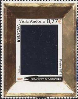 timbre Andorre N° 724 légende : Europa