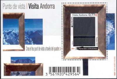 timbre Andorre N° F724 légende : Europa