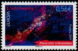 timbre Andorre N° 673 légende : Europa