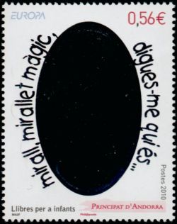 timbre Andorre N° 694 légende : Europa