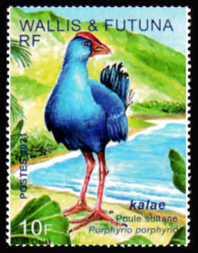 timbre de Wallis et Futuna x légende : Les oiseaux <br> Kalae