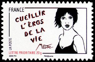  Journée de la femme 2011, illustrée par des dessins de Miss Tic <br>Cueillir l'éros de la vie