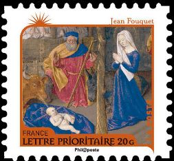  Nativité - Jean Fouquet (1420 - 1477) La Nativité - l'Adoration des bergers 