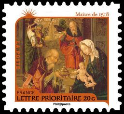  Nativité - Maître de 1518 Triptyque de l'Adoration des mages 
