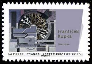  Peintures du XXème siècle - Cubisme, <br>Musique (1936) de Frantisek Kupka
