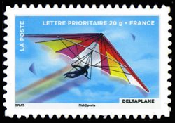  La fête du timbre, Le timbre fête l'air <br>Deltaplane
