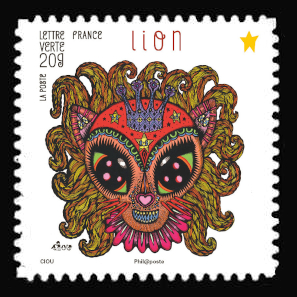  Carnet « féérie astrologique » <br>Lion