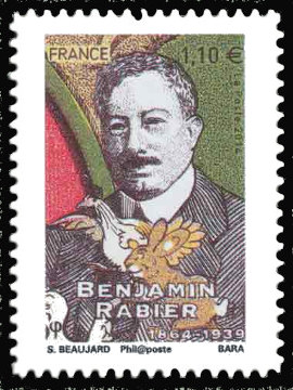  Les timbres s'exposent au salon <br>Benjamin Rabier 1864-1939