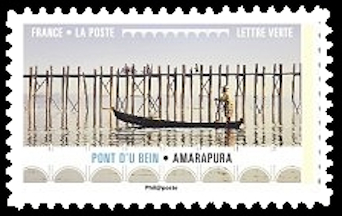  Carnet « Ponts et Viaducs » <br>Pont d'U Bein • Amarapura