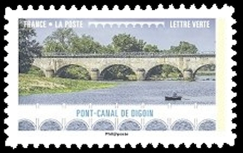  Carnet « Ponts et Viaducs » <br>Pont-canal de Digoin