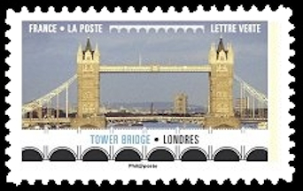  Carnet « Ponts et Viaducs » <br>Tower Bridge à Londres
