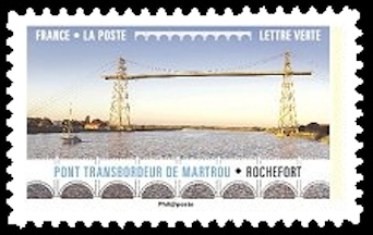  Carnet « Ponts et Viaducs » <br>Pont transbordeur de Martrou à Rochefort