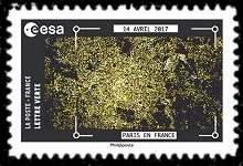  photos de Thomas Pesquet prises de la station Spatiale Internationale pendant la mission Proxima. <br>Paris en France photo du 14 Avril 2017