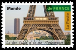  Carnet de France <br>Tour Eiffel et tour Montparnasse