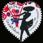 timbre N° 1814, Cœur par Guerlain