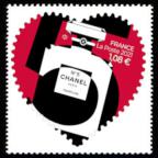 timbre N° 1954, Cœur Chanel