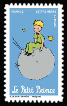  Le Petit Prince - 75 ans <br>assis sur la planète