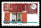 timbre N° 2170, France terre de tourisme <br> Habitas typiques