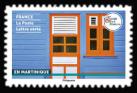 timbre N° 2173, France terre de tourisme <br> Habitas typiques