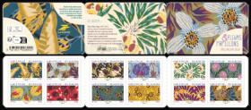 timbre N° BC 2276, Fleurs et papillons