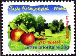  Flore des régions <br>Basse-Normandie - La pomme