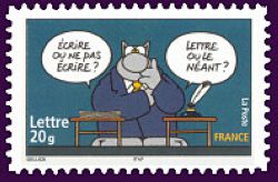  Sourires avec le chat du dessinateur Philippe Geluck <br>Ecrire ou ne pas écrire