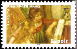  Les impressionnistes <br>Auguste Renoir<br>Jeunes filles au piano