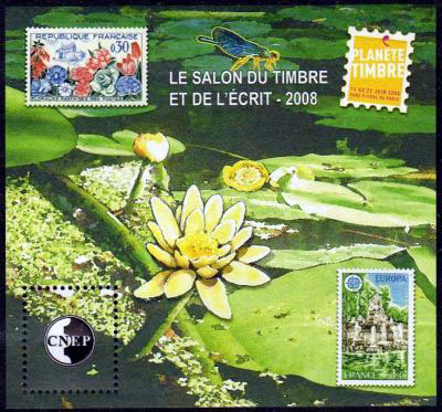  Salon du timbre & de l'Ecrit 2008 (Parc floral Paris) 