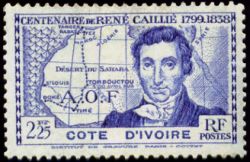 100èmeanniversairedelamortdel'explorateurRenéCaillé(1799-1838)/