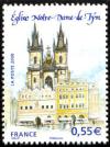  Capitales européennes Prague (église Notre Dame de Tyn) 