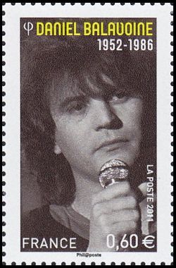  Artistes de la chanson <br>Daniel Balavoine (1952-1986) né à Alençon