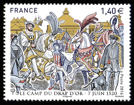  Les grandes heures de l'histoire de France <br>Camp du drap d'or, 7 juin 1520