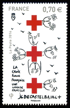  Croix Rouge française <br>La Croix Rouge française une grande famille<br> JC de Castelbajac