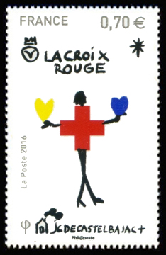  Croix Rouge française <br>JC de Castelbajac