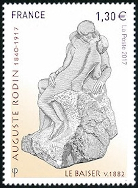 Auguste Rodin - 1840-1917 <br>« Le Baiser » 1882