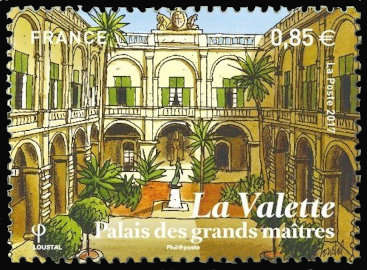  Capitales Européennes - La Valette <br>Palais des Grands Maîtres