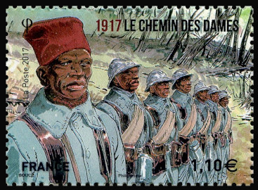  Centenaire de la bataille du Chemin des Dames <br>Les tirailleurs sénégalais