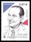 timbre N° 5428, Jacques Chirac 1932-2019